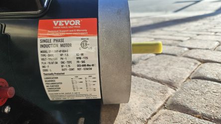 1.5 Hp & 2hp Single phase ( 110v ) electric motors for sale ( EA )