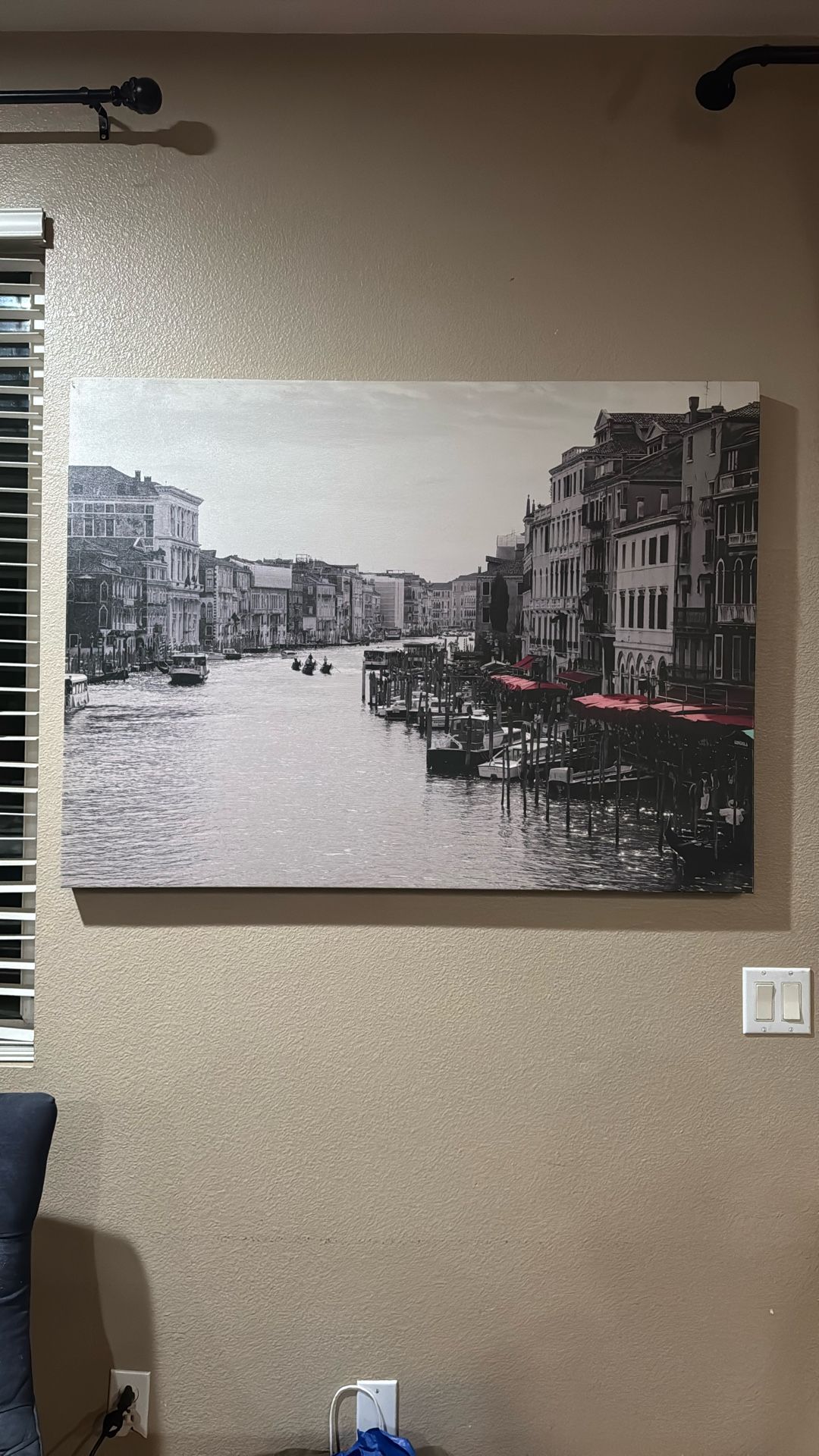 IKEA 3 1/2’ X 2 1/2’ Canal Grande BJORKSTA Print