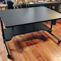 Large Black Desk