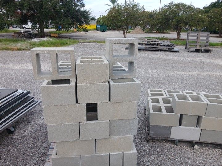  cement blocks