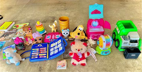 Free toys and books!