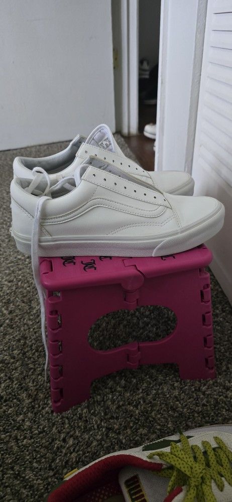 White Uniform Ready VANS