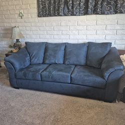 Beautiful dark blue Sofa Sleeper