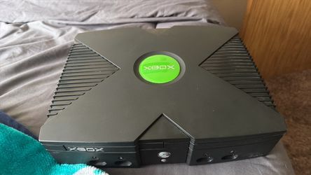 The original Xbox in black