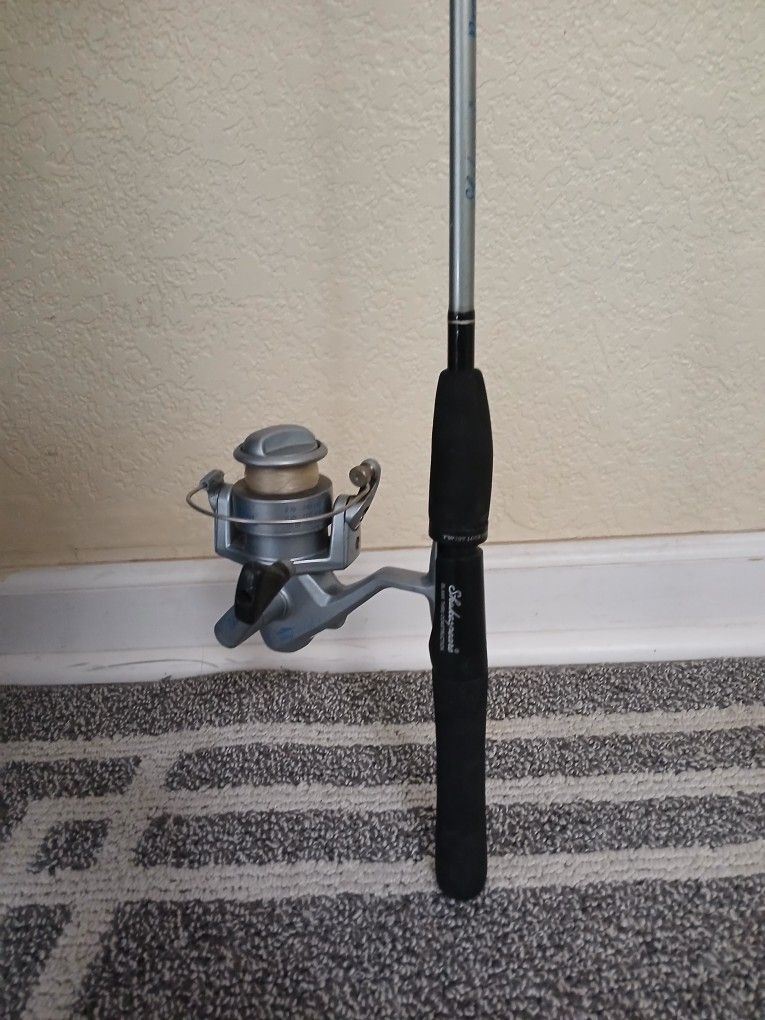 Shakespeare Pro-Am 350K spinning fishing rod and reel