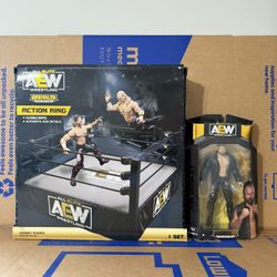AEW Ring With Jon Moxley Figure 