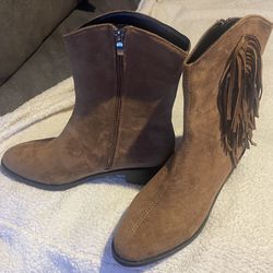 Cowgirl Brown Boots 