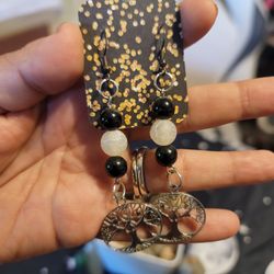 🔥HUGE earring SALE! Handmade tree of life earrings