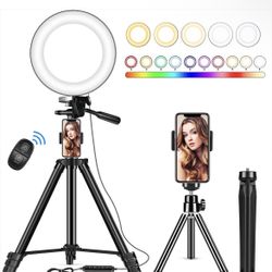 Ring light with 14 RGB LED lights