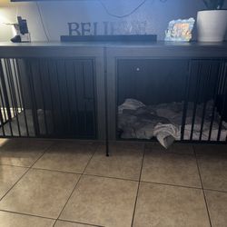 Double Dog Crate 