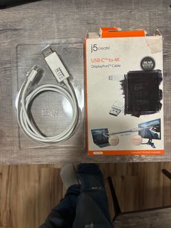 j5create USB-C to 4K DisplayPort Cable