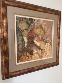 BARBARA A WOOD ART PIECE