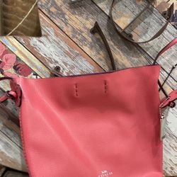 Coach Leather Handbag 
