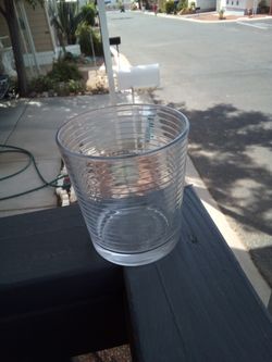 Atlantic Circle Ware 4 10oz Glasses