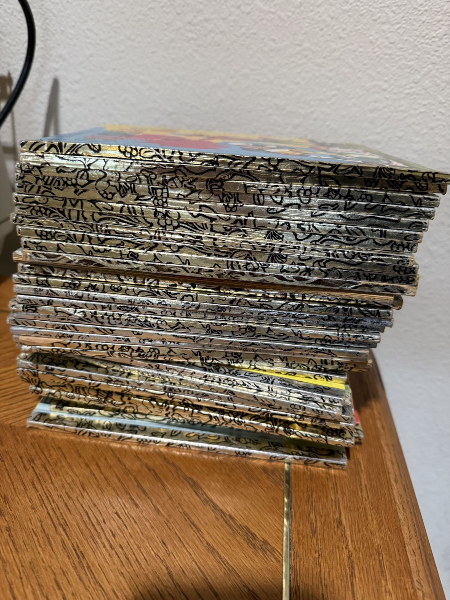 Stack Of 30 Vintage Little Golden Books 