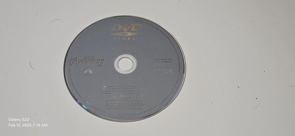 The Avengers DVD