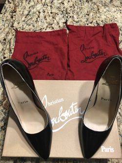 Red bottom Christian Louboutin 👠 high heels!  Only Worn Once. Size 7.
