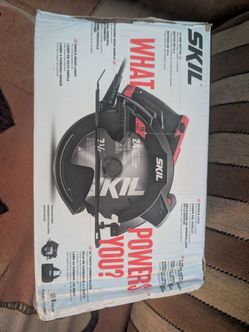 SKIL 15 Amp 7-1/4 Inch Circular Saw with Single Beam Laser Guide
