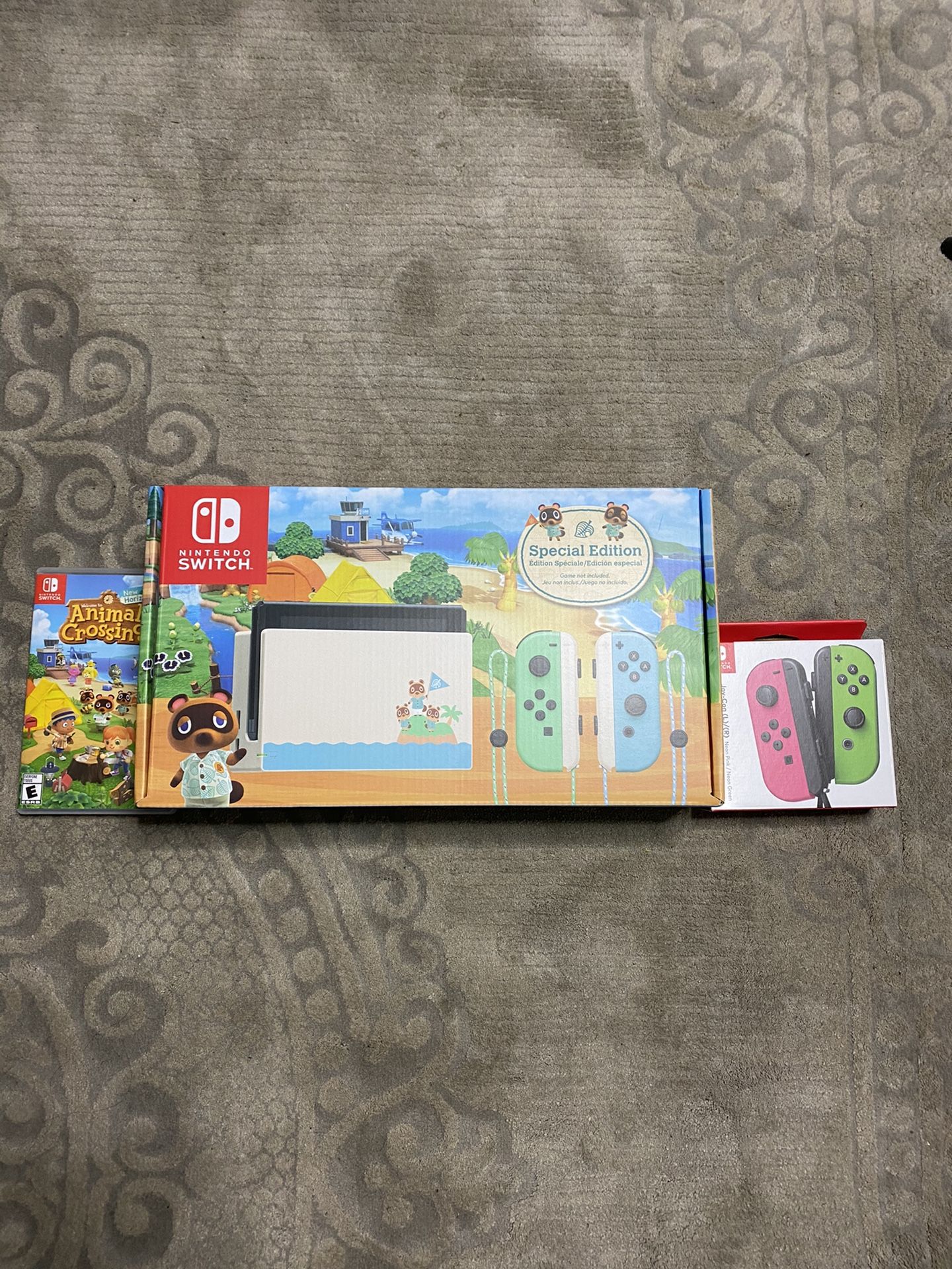 Nintendo switch animal crossing bundle