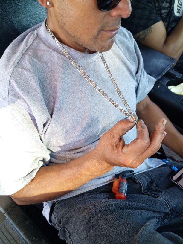 Stirling Silver Chain Necklace 14 K