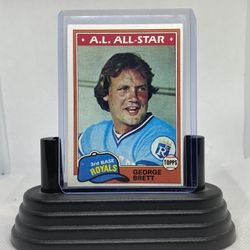 George Brett 1981 Topps “A.L. All-Star” Card #700