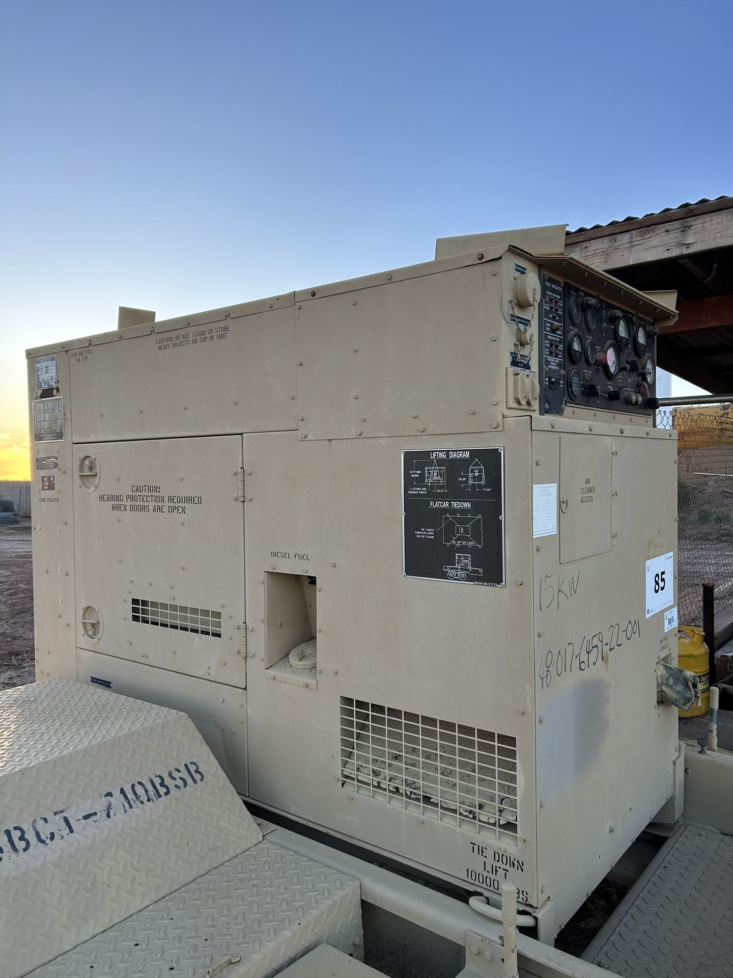 MEP-804A 15kw Diesel Generator