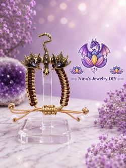 Dragon bracelet handmade