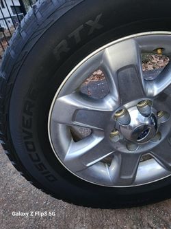F150 TIRES SET OF 4 WITH RIMS