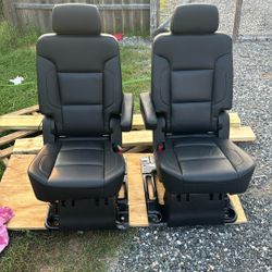 2015-2019 Chevy Suburban OEM  Second Row Captains Chair Seats