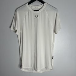 ASRV Laser-Vent Established Tee Shirt Mens Medium White Gym DSG-0948