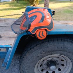 Protos Helmet With Sheild And Earmuffs