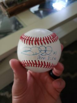 Signed Brian Roberts Baseball