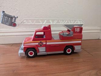 Playmobil Rescue Ladder Unit Fire Truck 56832 Vehicle City Action