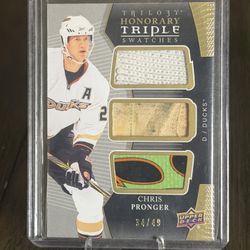 Autograph/patch Hockey Cards 
