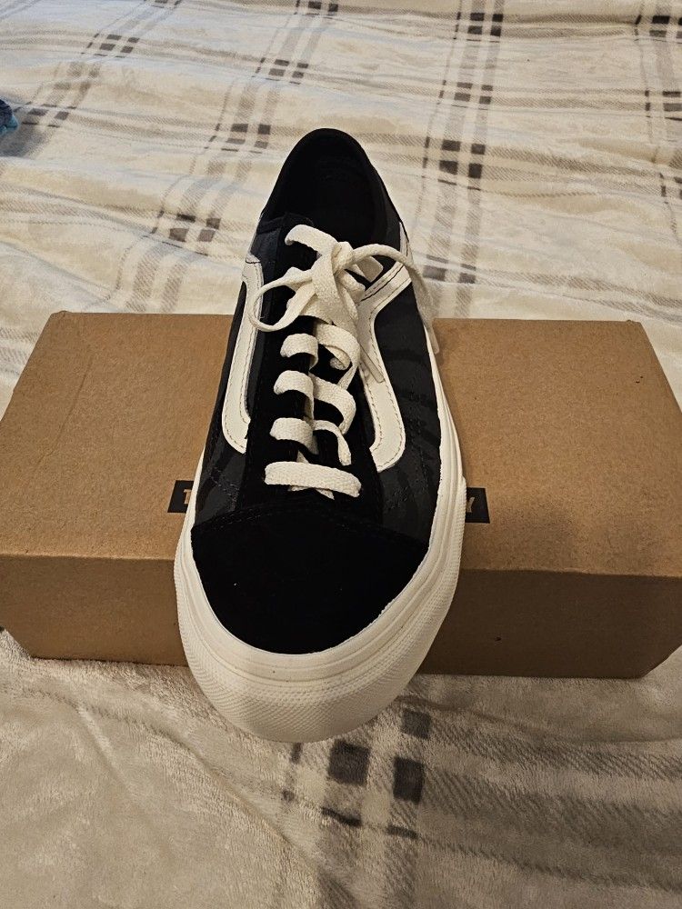 Black Zebra Vans