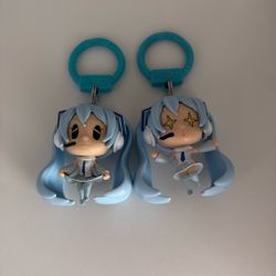 Miku Snow Keychains