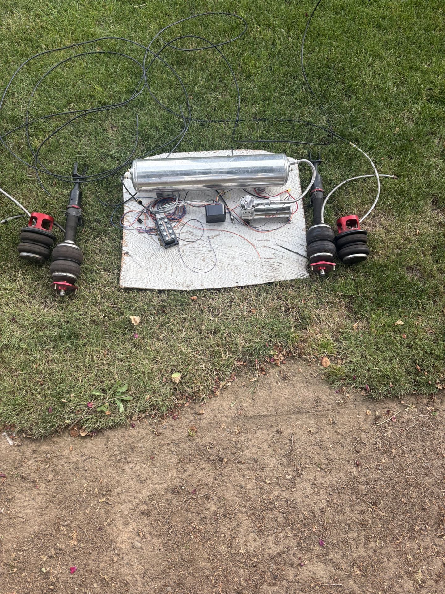 G35 Air Bag Suspension Full Set Up
