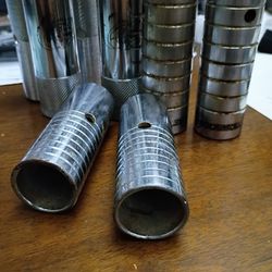 4-PAIRS OF MONGOOSE AND BMX CHROME BIKE PEGS