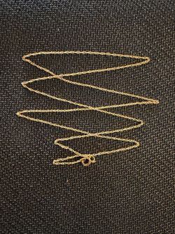 Dainty 10k Solid gold necklace