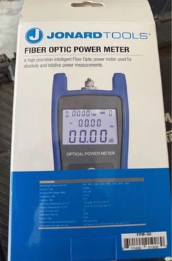 Jonard Tools FPM-50 Fiber Optic Power Meter,