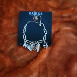 $ 15 Beautiful  GUESS Charm Bracelet 