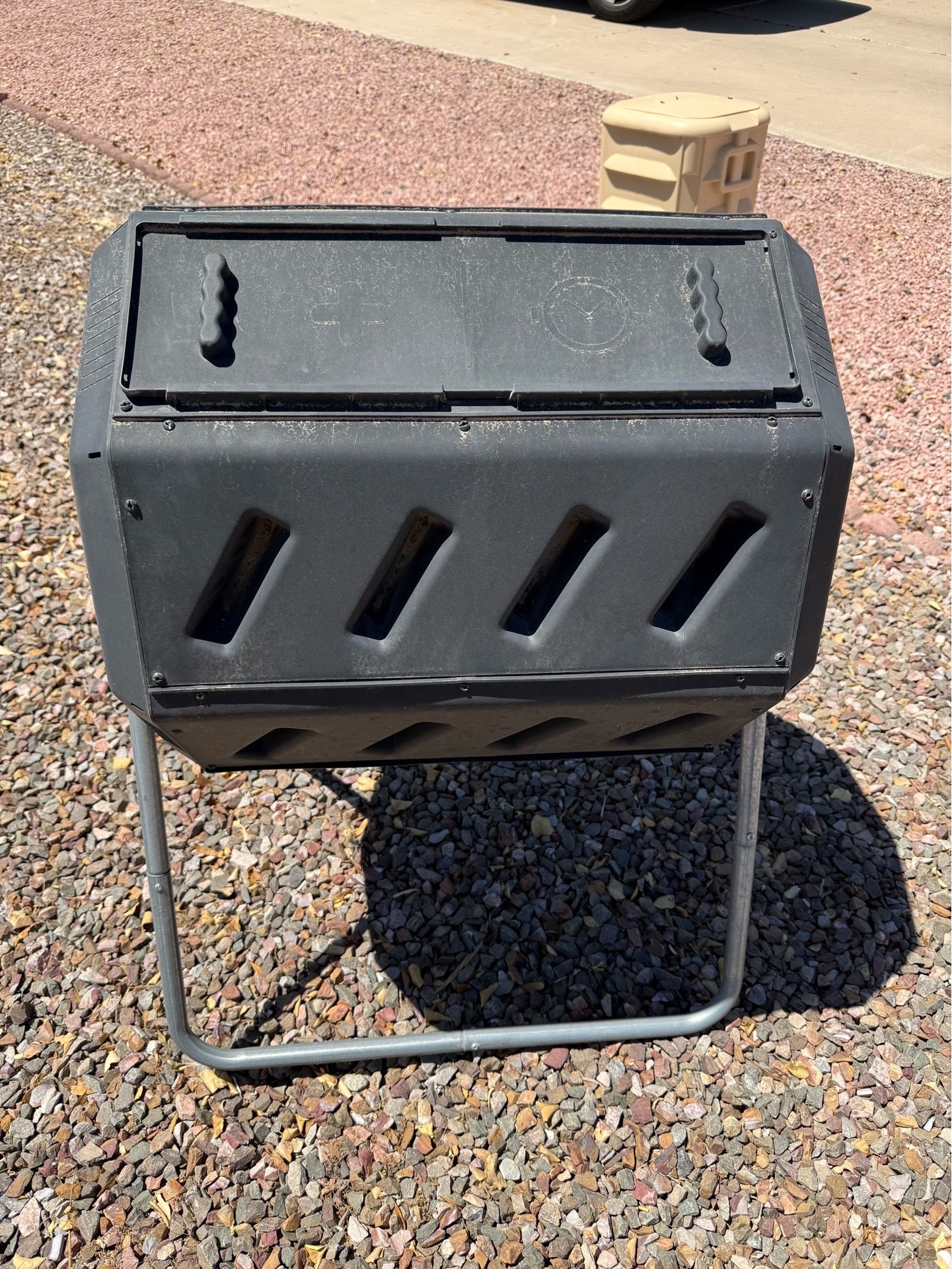 Composter - dual chamber 360 degree rotation