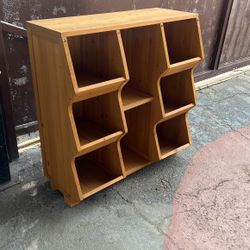 Wooden Storage Shelf