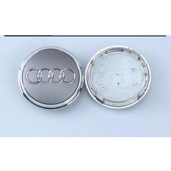 Audi Gray Wheel Center Cap