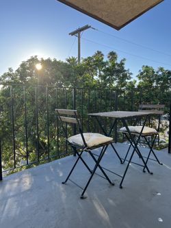 Patio Table + Chairs