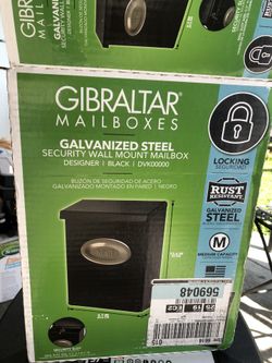 Gibraltar mailbox ••