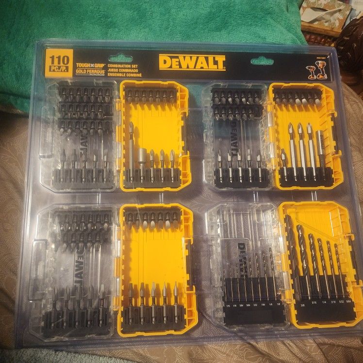 Dealt 110 Piece Drill Bits