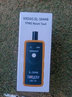 Tire pressure sensor reset tool