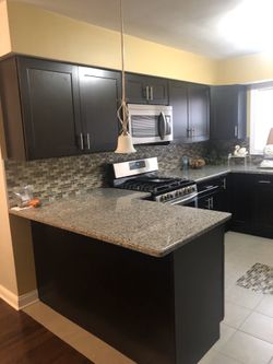 Kitchen cabinets
