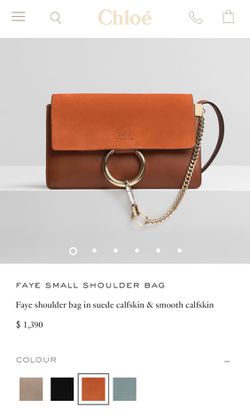 Faye small shoulder bag